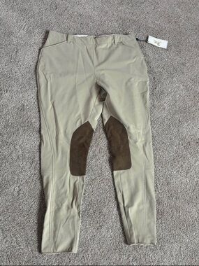RJ Classics Tan Breeches Side-zip, 38L, NWT